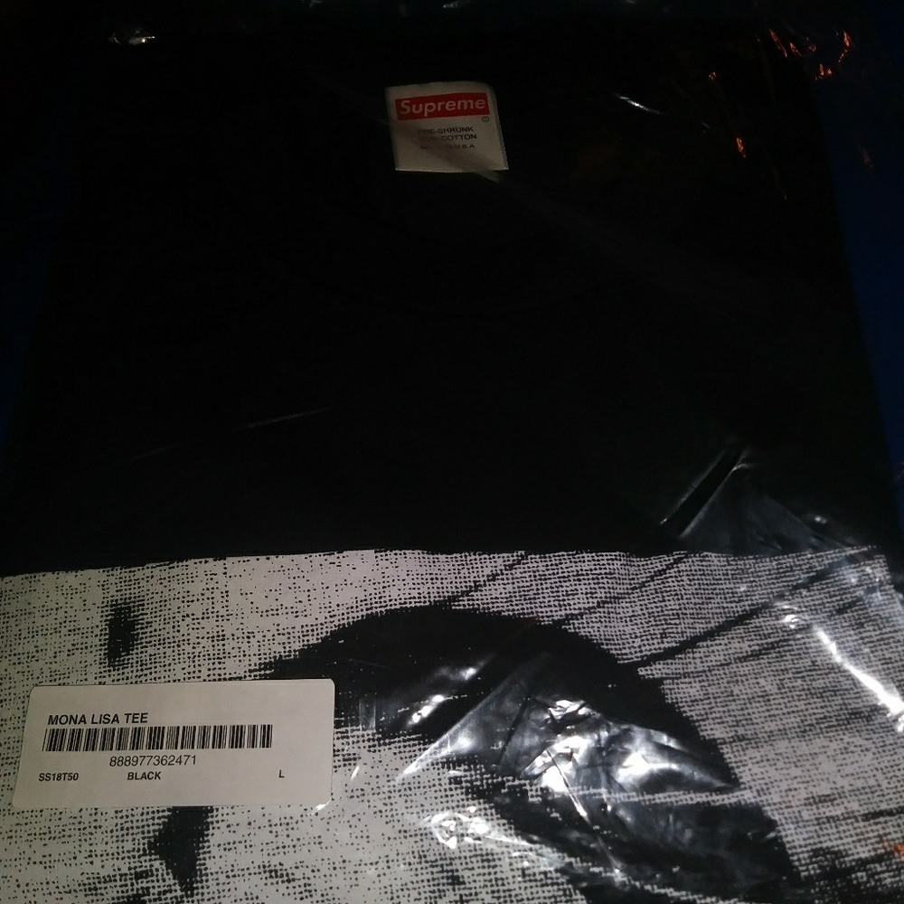 Supreme Monalisa T Shirt Black Large